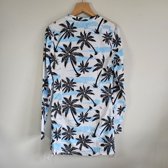 Hiskywin Long Sleeve Rash Guard Swim Top UV Sun Protection Small - Picture 4 of 12